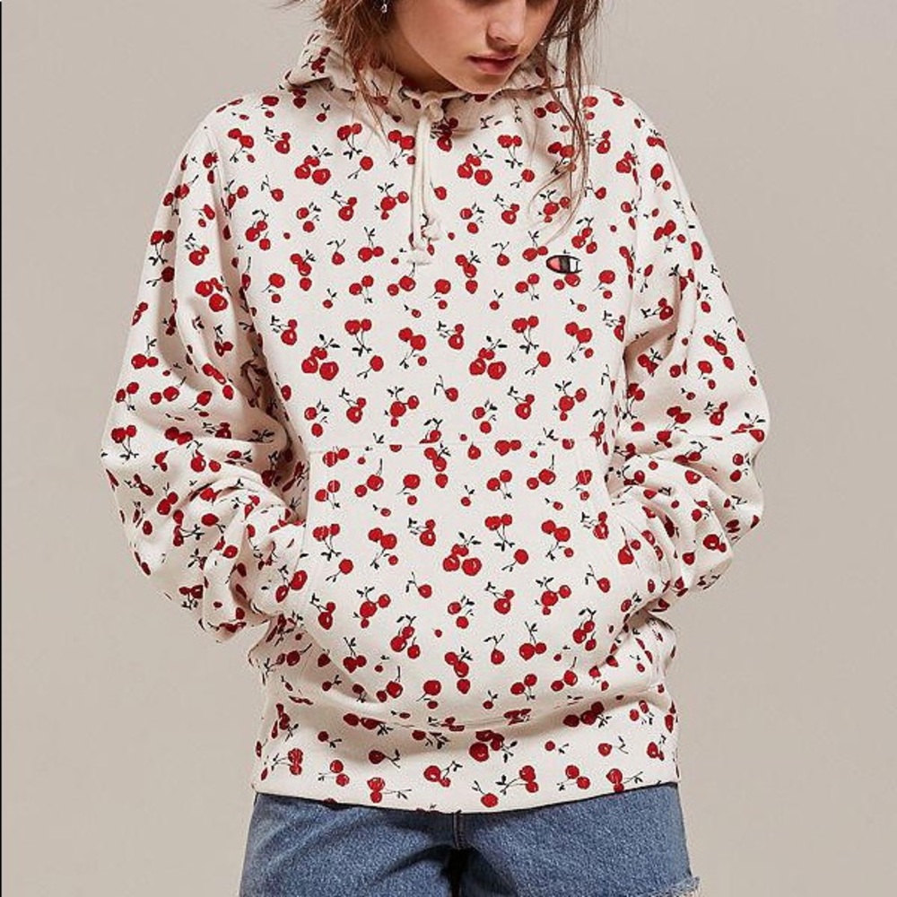 HVN x Champion UO Rare Cherry Hoodie